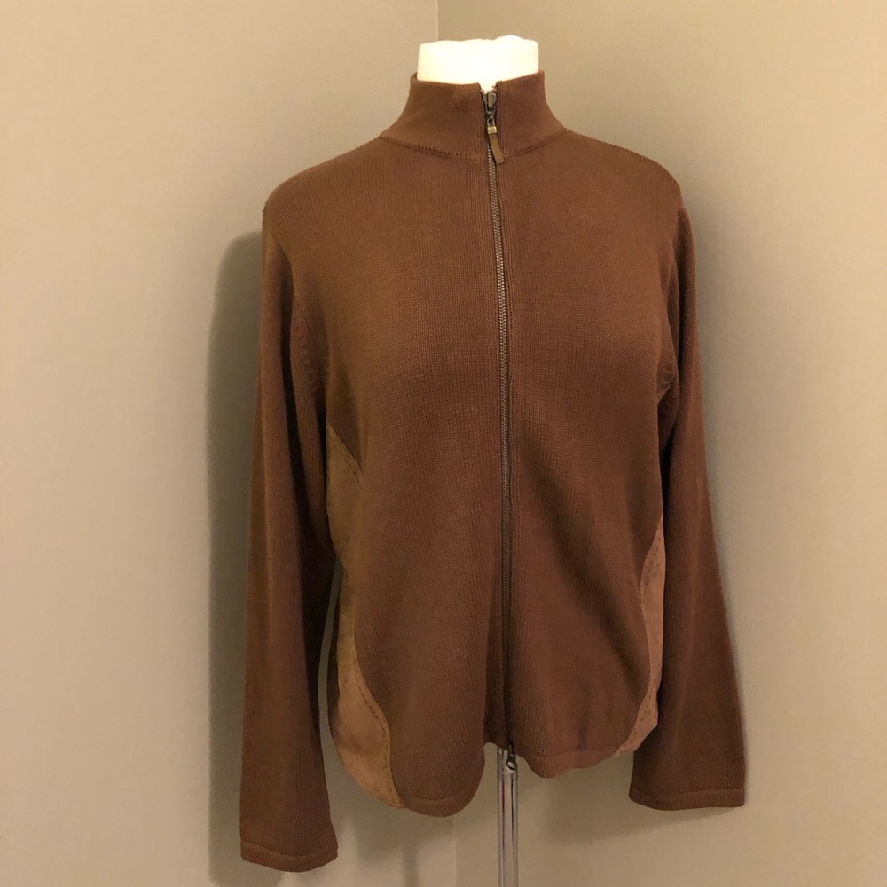 NWT Spanner Brown Sweater Size XL